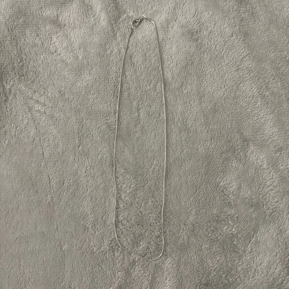 18” Stainless Steel Snake Chain Necklace – Sleek & Durable Silver Tone - Picture 2 of 4